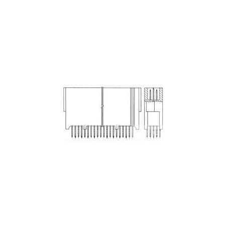 Te Connectivity MS 738PLUG 100 ASSY 095 149009-4